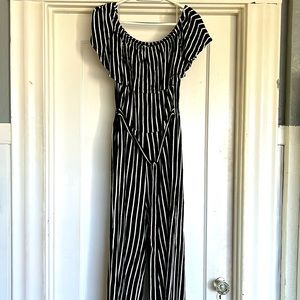 Beauticurve x Lane Bryant striped jumpsuit